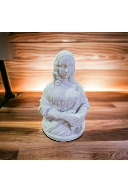 3D Mona Lisa Büst Granit Renk