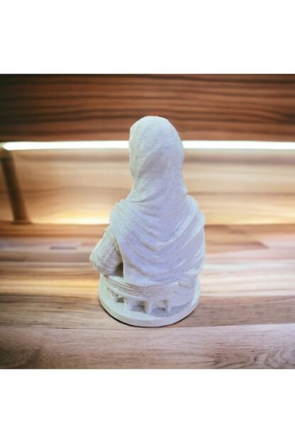 3D Mona Lisa Büst Granit Renk - Görsel 5