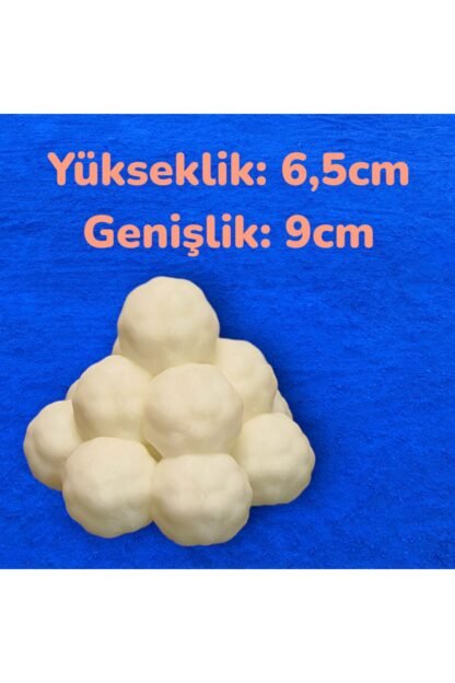 Titreyen Işıklı Kartopu Şeklinde Dekoratif Biblo, Masa Süsü Yılbaşı - Görsel 2