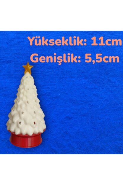 Titreyen Işıklı Renkli Yılbaşı Ağacı. ( Boya Yok) - Görsel 2