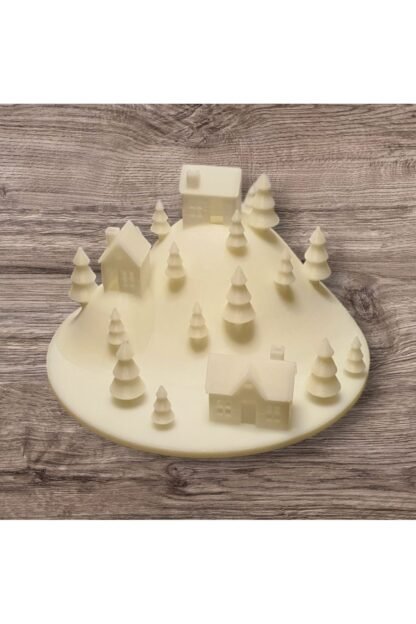 2 Adet Titreyen Işıklı Dağ Şeklinde Masa Süsü 10cm X 5,5 Cm